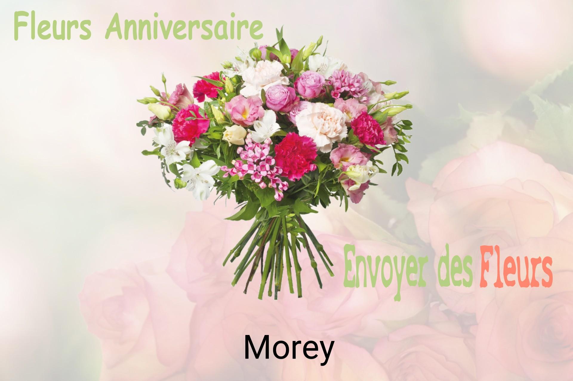 Bouquet de fleurs d’anniversaire livré à Morey