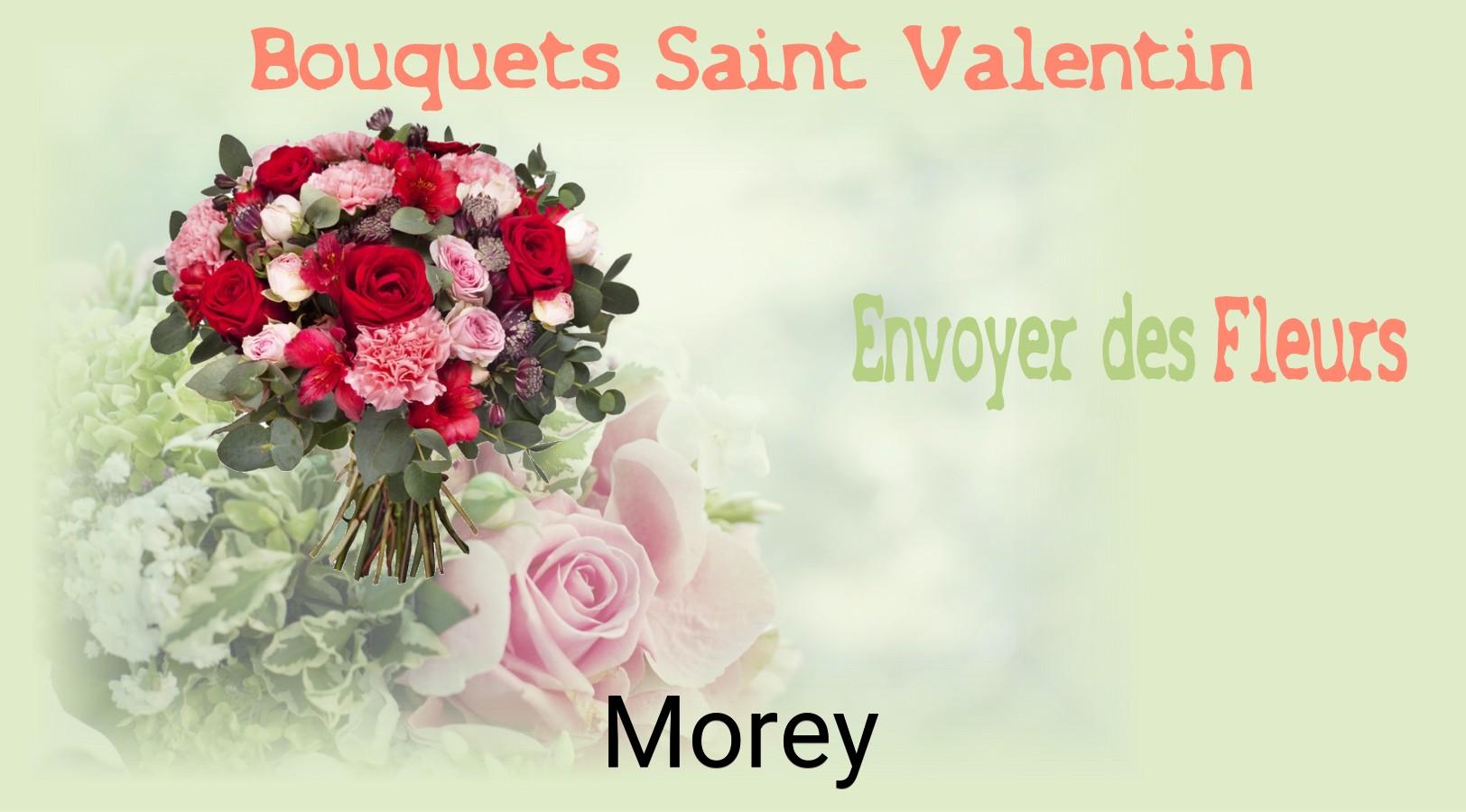 Roses de Saint-Valentin livrées à Morey